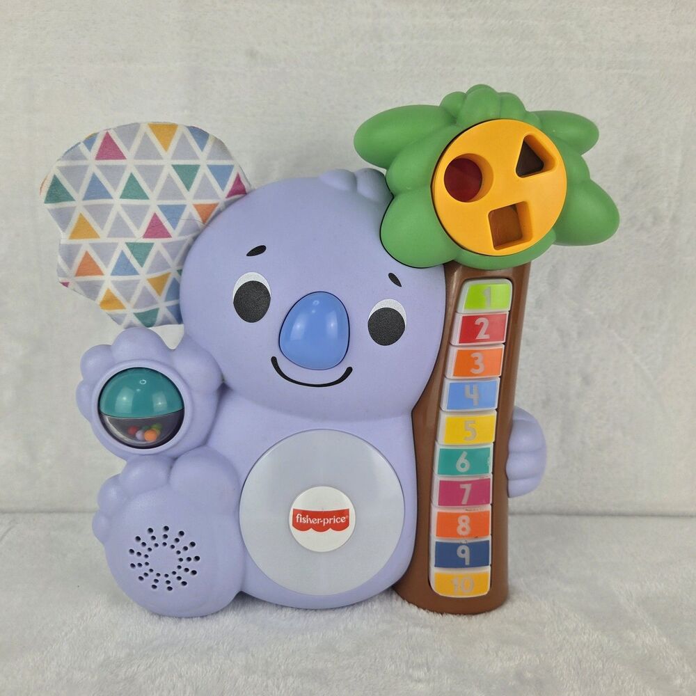 Fisher-Price Linkimals Counting‎ Koala Interactive Learning Toy Tested Working